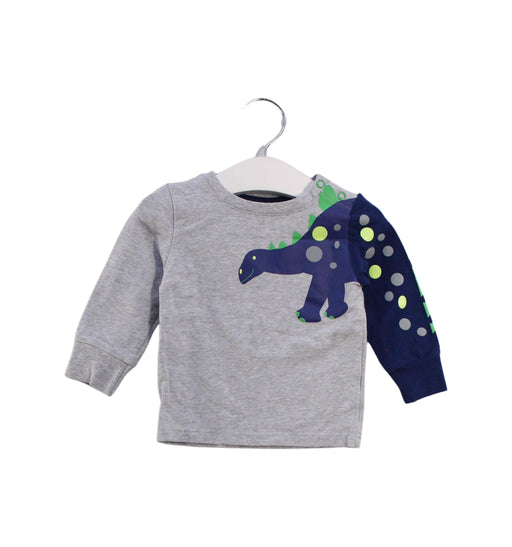 A Grey Long Sleeve Tops from Blade & Rose in size 6-12M for boy. (Front View)