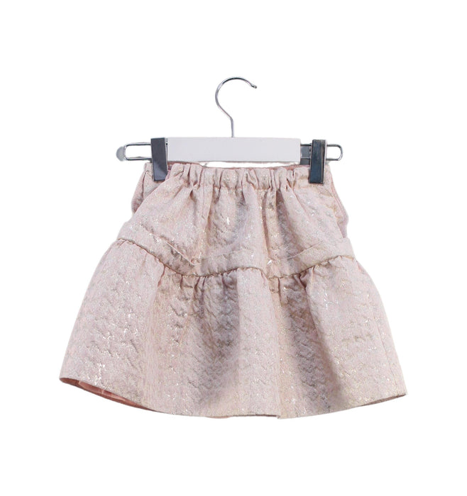 A Pink Short Skirts from Simonetta in size 6T for girl. (Back View)