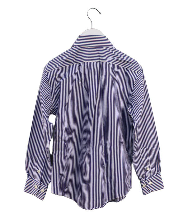 A Blue Shirts from Brooks Brothers in size 6T for boy. (Back View)