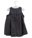 A Grey Sleeveless Dresses from Petit Bateau in size 12-18M for girl. (Back View)