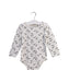A White Long Sleeve Bodysuits from Vertbaudet in size 18-24M for boy. (Front View)
