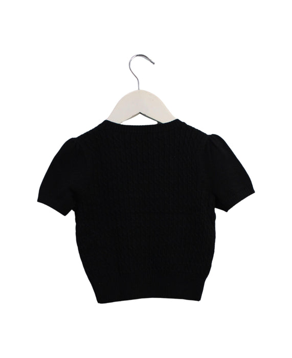 A Black Knit Sweaters from I Pinco Pallino in size 3T for girl. (Back View)