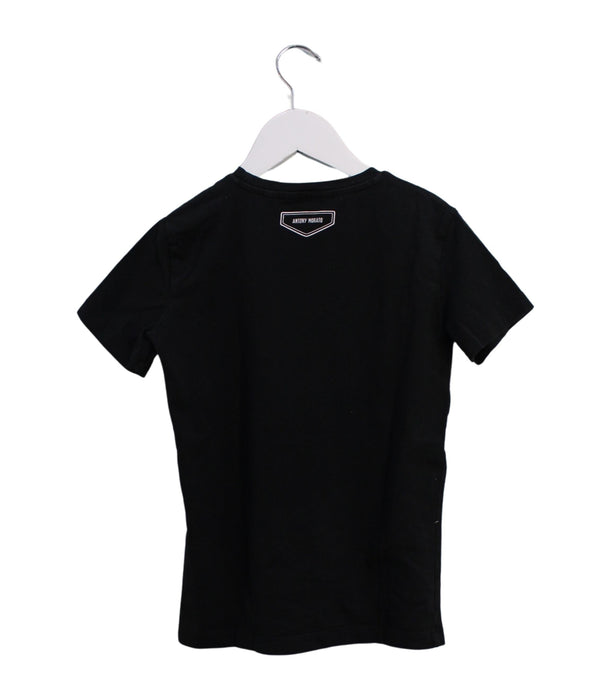 A Black Short Sleeve T Shirts from Antony Morato in size 6T for boy. (Back View)