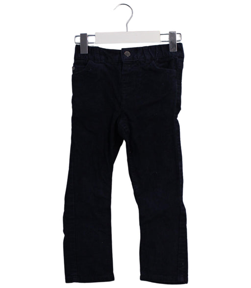 A Navy Casual Pants from Jacadi in size 3T for boy. (Front View)