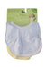 A Blue Bibs from Green Sprouts in size 0-3M for neutral. (Front View)