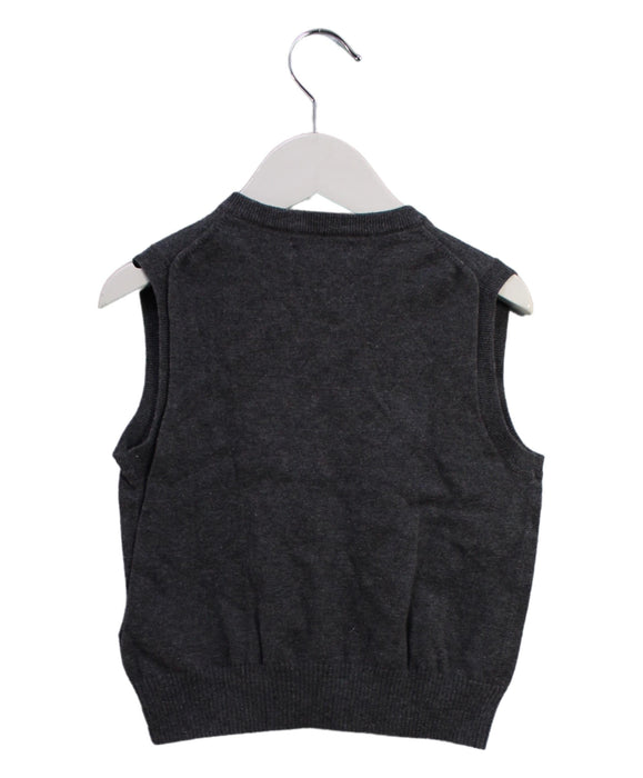 A Grey Sweater Vests from Polo Ralph Lauren in size 3T for boy. (Back View)