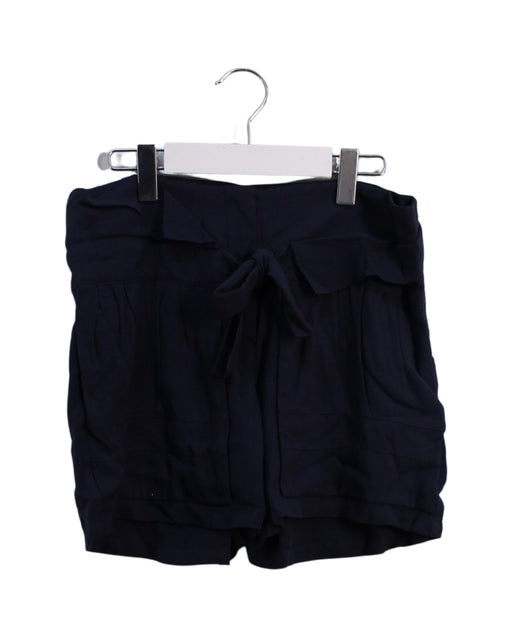 A Navy Shorts from Chloe in size 12Y for girl. (Front View)
