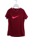 A Red Active Tops from Nike in size 10Y for girl. (Front View)