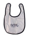 A White Bibs from Armani in size O/S for neutral. (Front View)