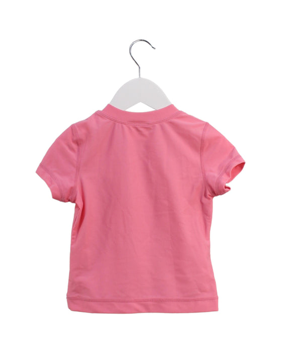 A Pink Rash Guards from Hanna Andersson in size 18-24M for girl. (Back View)