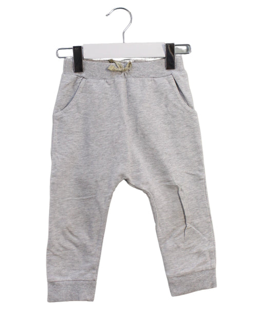A Grey Sweatpants from Seed in size 12-18M for girl. (Front View)