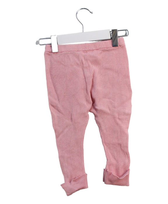A Pink Leggings from Seed in size 6-12M for girl. (Back View)
