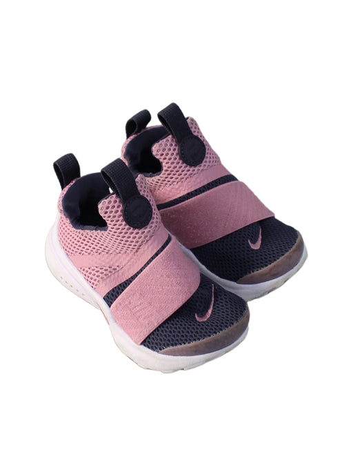 A Pink Sneakers from Nike in size 3T for boy. (Front View)