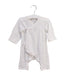 A White Long Sleeve Jumpsuits from Organic Mom in size 0-3M for girl. (Front View)