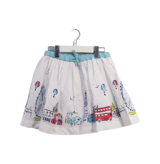 A White Short Skirts from Boden in size 5T for girl. (Front View)