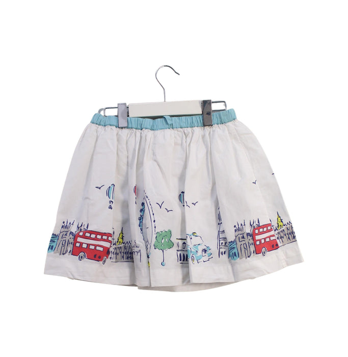 A White Short Skirts from Boden in size 5T for girl. (Back View)