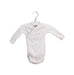 A White Long Sleeve Bodysuits from Bonpoint in size 0-3M for neutral. (Front View)