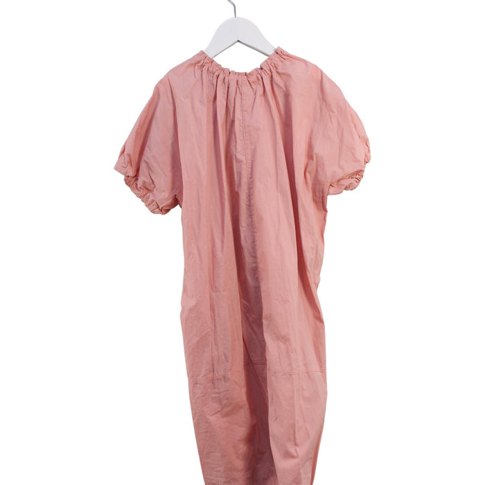A Pink Short Sleeve Dresses from Marni in size 10Y for girl. (Back View)