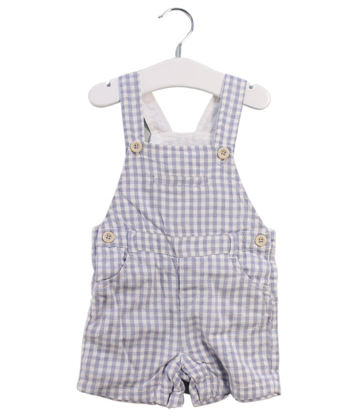 A Blue Overall Shorts from Chicco in size 6-12M for girl. (Front View)