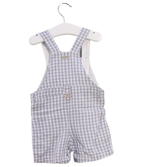 A Blue Overall Shorts from Chicco in size 6-12M for girl. (Back View)