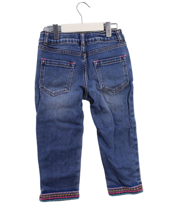 A Blue Jeans from Boden in size 7Y for girl. (Back View)