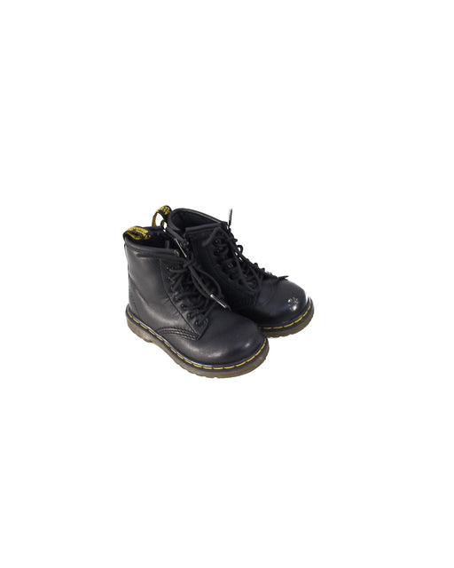A Black Casual Boots from Dr. Martens in size 18-24M for neutral. (Front View)