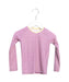 A Purple Rash Guards from Pink Chicken in size 2T for girl. (Front View)