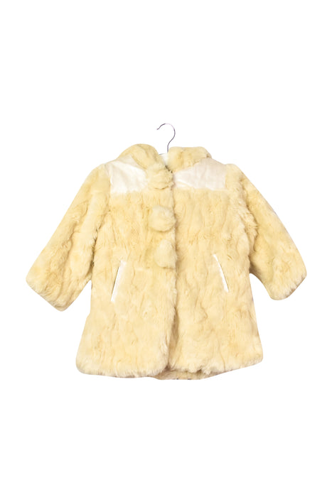 10040164B Billieblush Baby~Faux Fur Coat 12M at Retykle