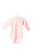 A Pink Long Sleeve Bodysuits from Organic Baby in size 6-12M for girl. (Back View)