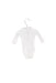 A White Long Sleeve Bodysuits from Bout'Chou in size 0-3M for boy. (Back View)