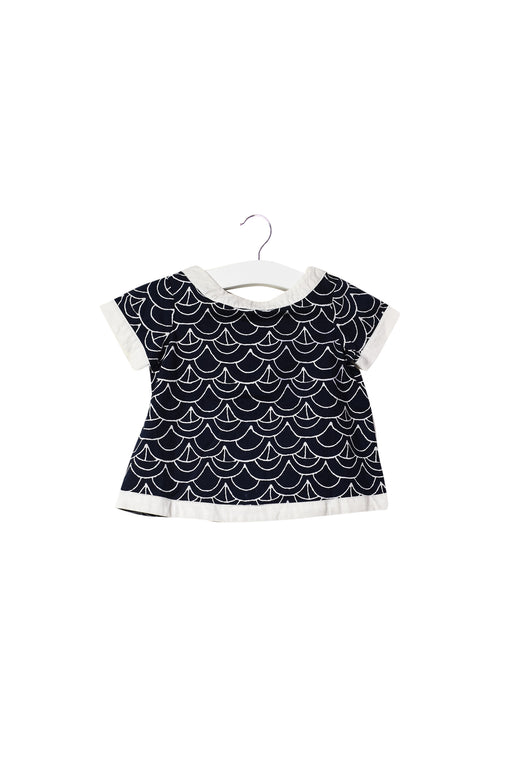 10046326 Janie & Jack Baby~Short Sleeve Top 3-6M at Retykle