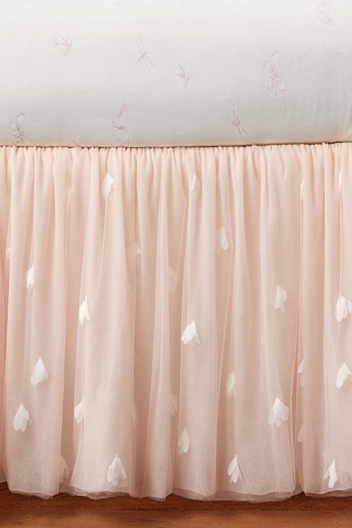 10027824 Pottery Barn Baby~Monique Lhuillier Bed Skirt O/S at Retykle